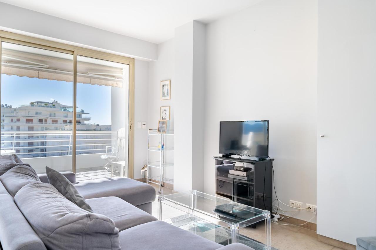 Palm Beach- Free Wifi- Parking- Sea View Apartment Cannes Ngoại thất bức ảnh