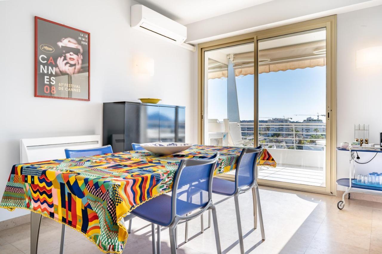 Palm Beach- Free Wifi- Parking- Sea View Apartment Cannes Ngoại thất bức ảnh