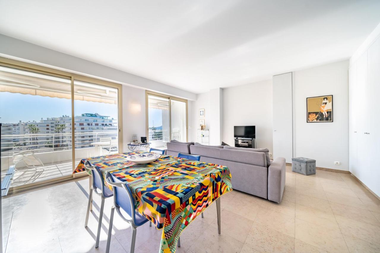 Palm Beach- Free Wifi- Parking- Sea View Apartment Cannes Ngoại thất bức ảnh