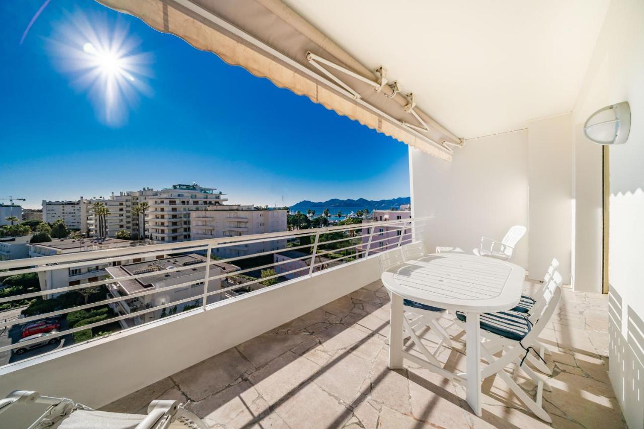 Palm Beach- Free Wifi- Parking- Sea View Apartment Cannes Ngoại thất bức ảnh